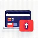 Icon representing secure payment processing